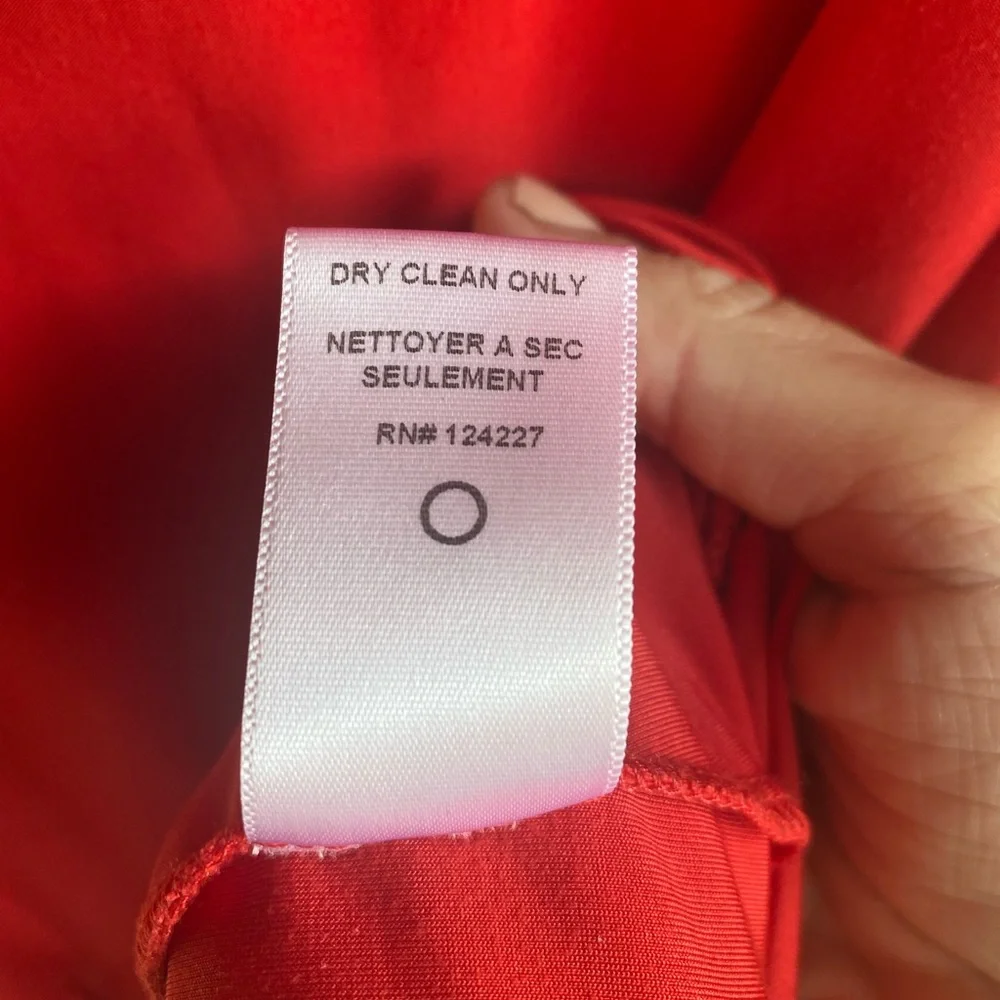 T-Bags Los Angeles Layered Ruffle High-Lo Dress - Picture 7 of 8